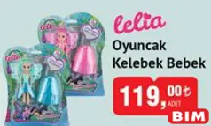 LELİA OYUNCAK KELEBEK BEBEK